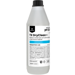 Шампунь для сухой чистки ковров и текстильных изделий TX DryClean+ 1л, Концентрат, 1/12