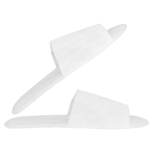Тапочки одноразовые Антикризисные Ультра с открытым мысом, белые №1/250