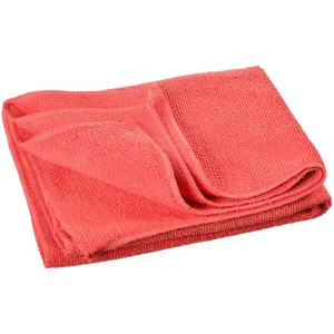 Тряпка из микрофибры вак. уп. 75х140 красный