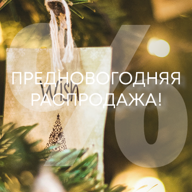 Предновогодняя распродажа до 30%!