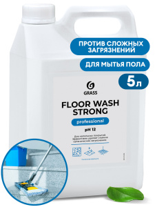 Щелочное средство для мытья пола Floor wash strong (канистра 5,6 кг) №1/4				