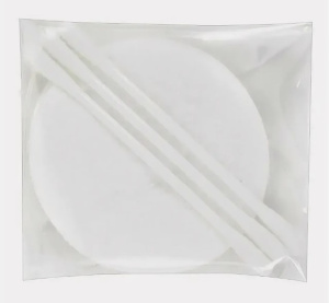 Набор №3 Ватный диск - 3 шт + ватная палочка Классическая - 3 шт 1/500