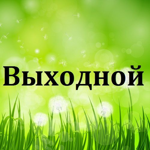 1 июля - выходной день