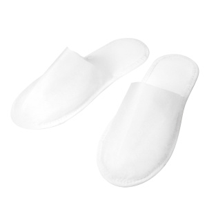 Тапочки одноразовые SMZ ЭВА Классик 2,5 мм с закрытым мысом белые