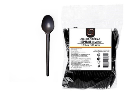 Ложка чайная ЧЕРНАЯ Компакт 12,5